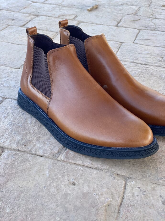 ⁦Chelsea Boots Véritable Cuir ⭐️⁩ - الصورة ⁦3⁩