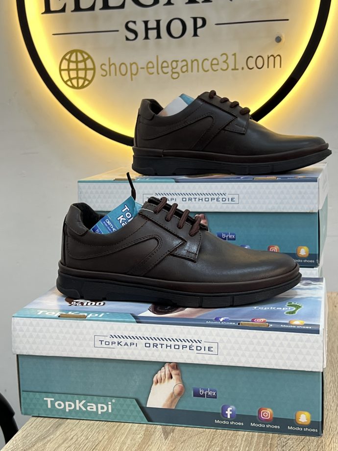 ⁦⭐️Chaussure Top Kapi Orthopédique en véritable Cuir⭐️⁩ - الصورة ⁦6⁩